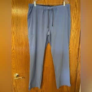 Beyond Scrubs blue scrub pants size XL